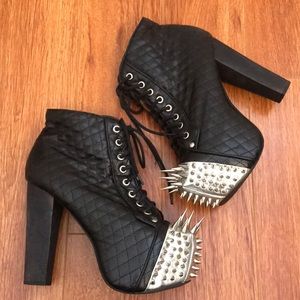 Spiked Toe Jeffrey Campbell Boots